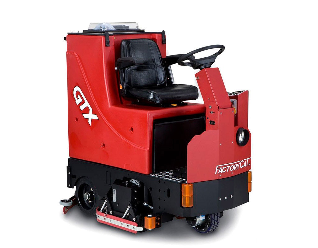 Factory Cat GTX floor scrubber