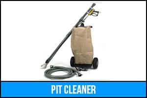 Pit cleaner pressure washing accessory