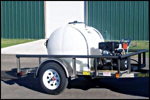 Contract cleaner set up
