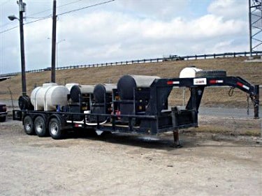 custom trailer mount