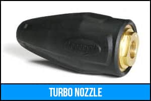 Turbo nozzle pressure washing accessory