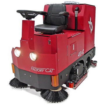 Factory Cat Floor Scrubber