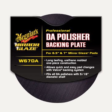 black polishing pad