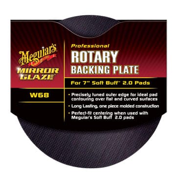 black buffing pad