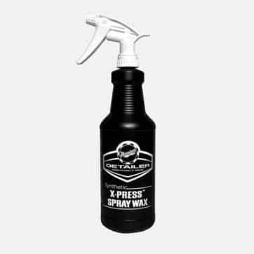 black spray bottle