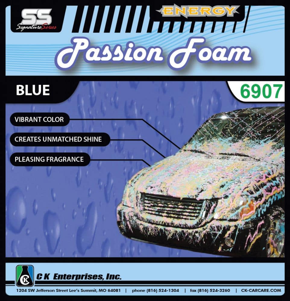 Blue Passion Foam