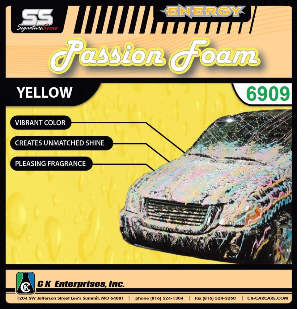 Yellow Passion Foam