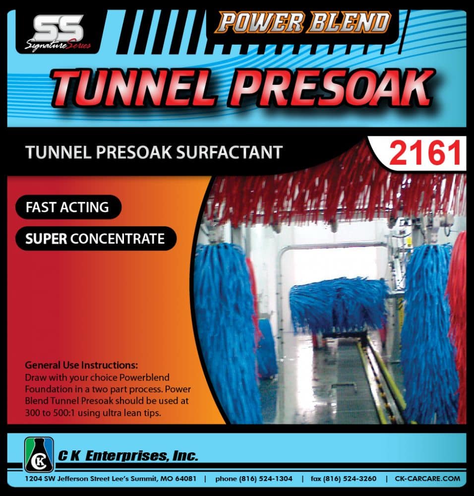 tunnel presoak
