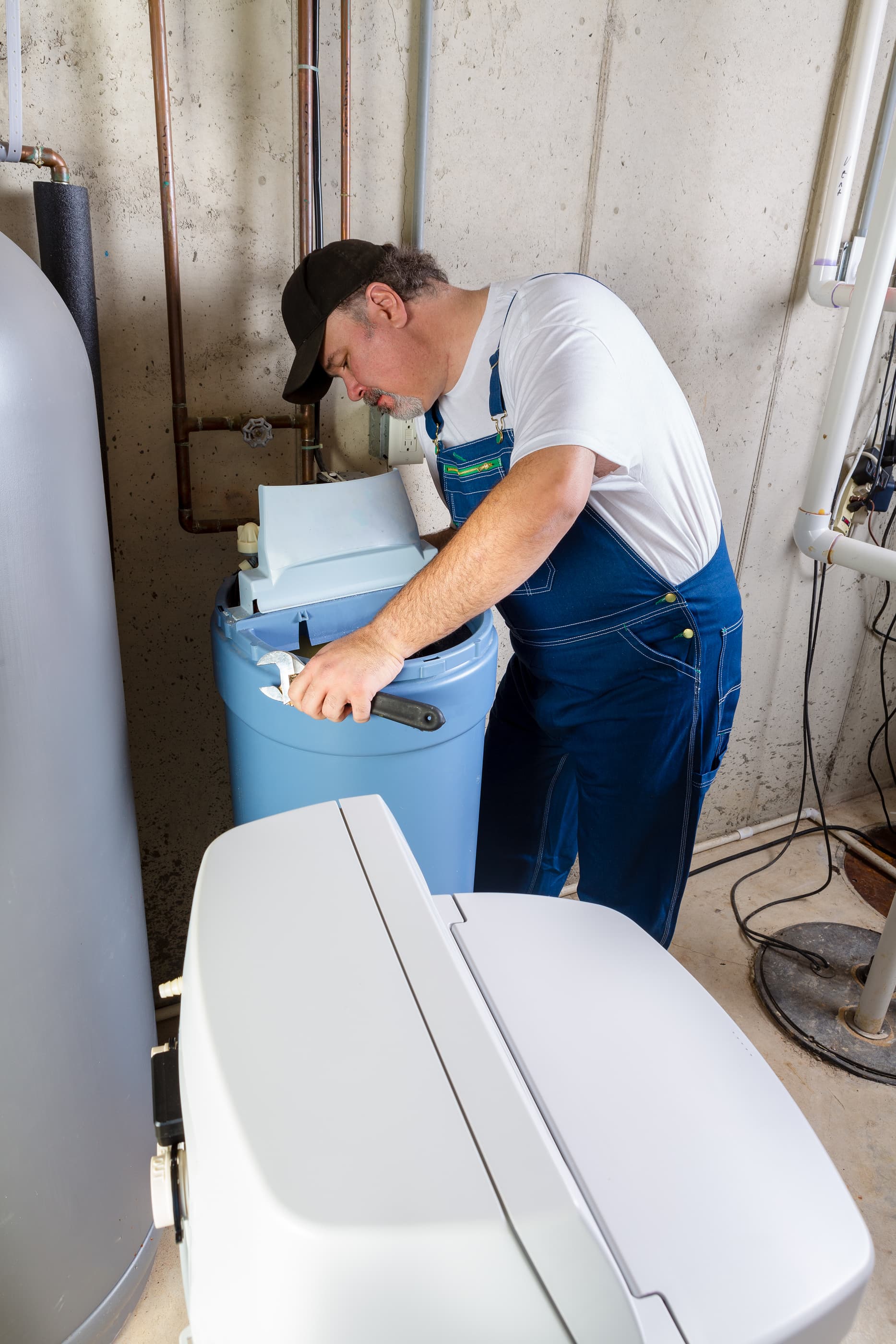 wet water softener